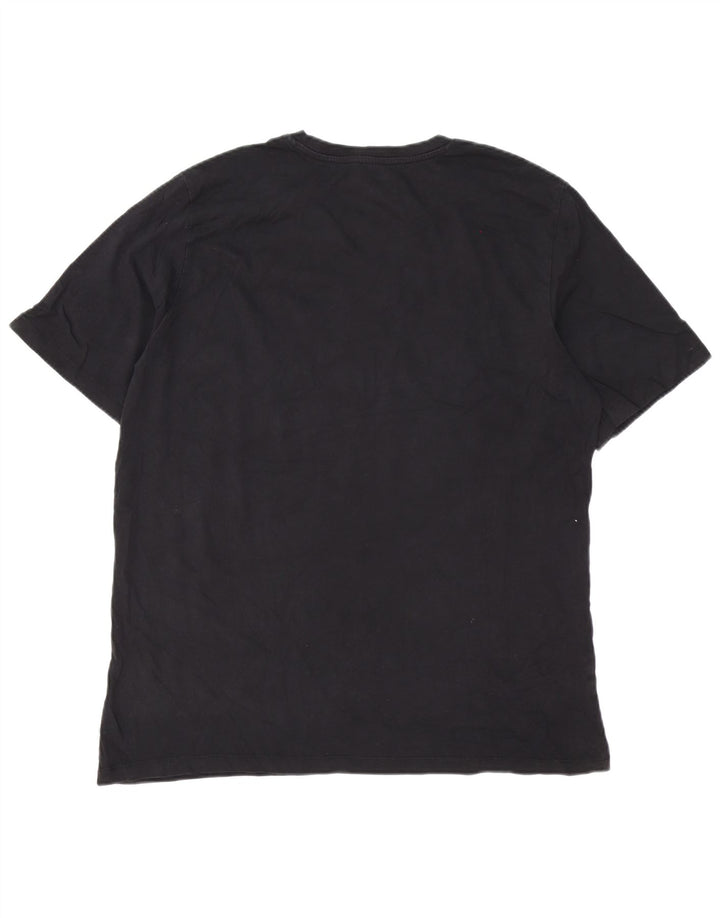 Jack & Jones T-Shirt Homme Haut 2XL Noir Coton