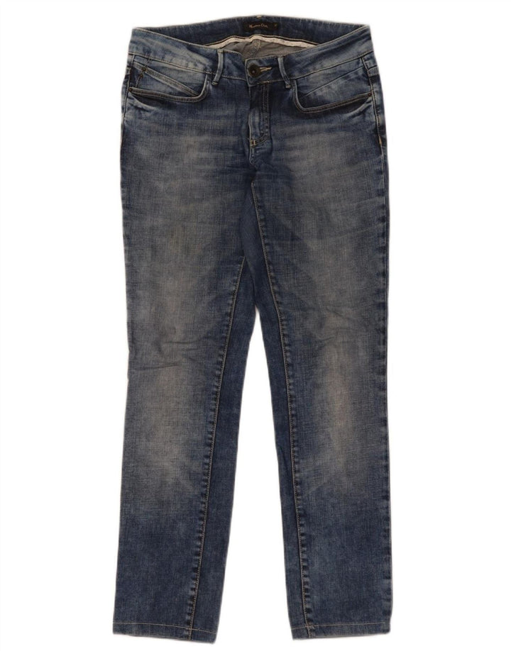 Massimo Dutti Jean Slim Femme W28 L29 Bleu Coton