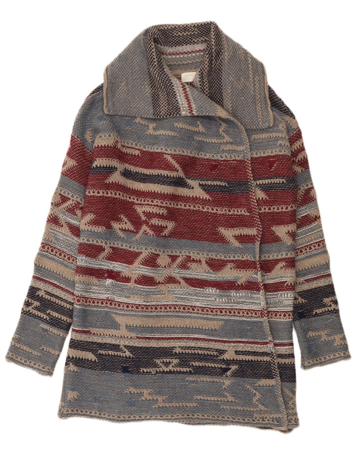 Carrera Femme Cardigan Long Pull Taille Unique Multicolore Aztèque