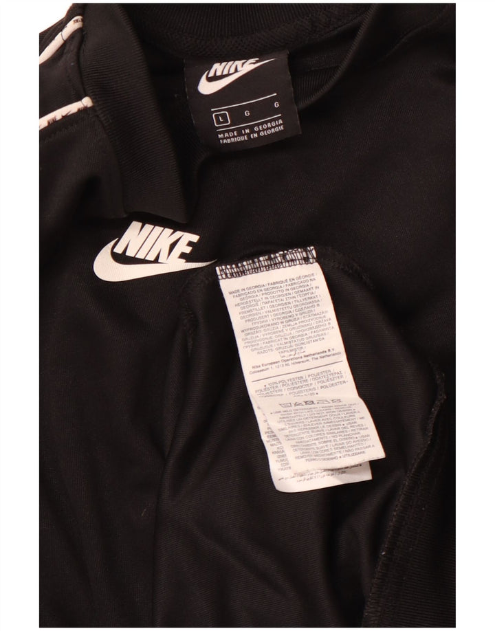 NIKE Sweat-shirt pour hommes Grand noir Polyester Sports