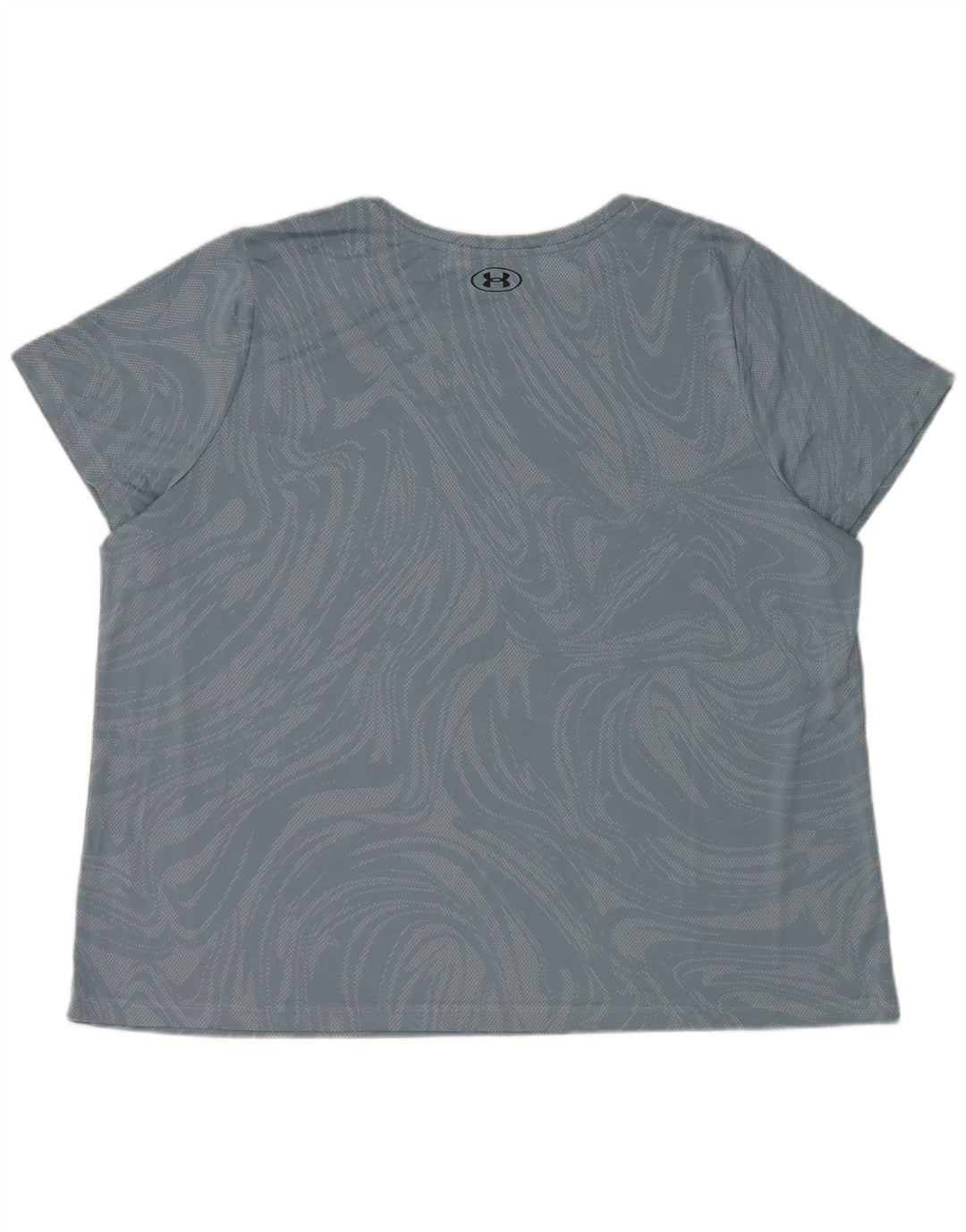 Under Armour T-Shirt Femme Top 2XL Bleu Géométrique Polyester
