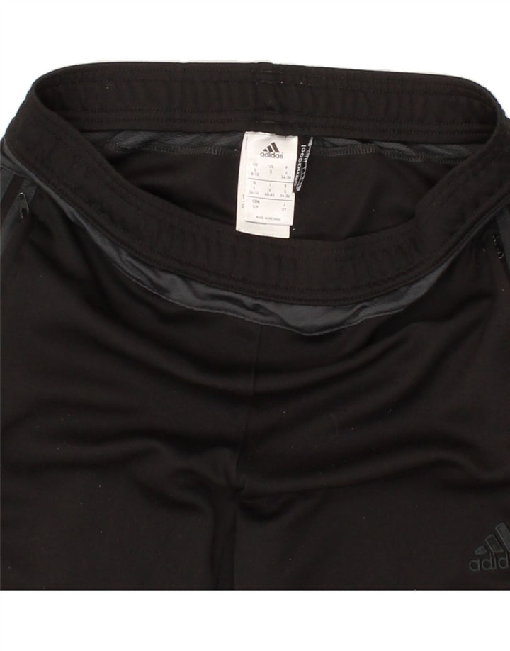 ADIDAS Womens Climacool Tracksuit Trousers UK 8/10 Small Black Polyester Vintage Adidas and Second-Hand Adidas from Messina Hembry 