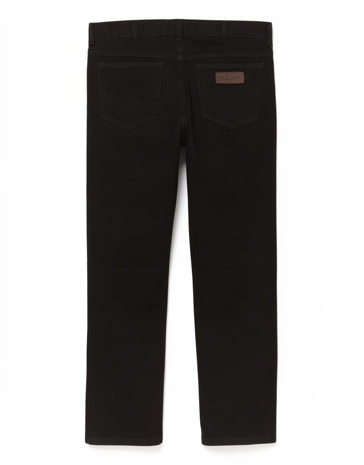Wrangler Jean droit Texas femme W36 L30 coton noir