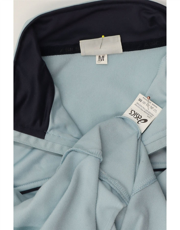 Asics Veste de Survêtement Homme Bleu Moyen Polyester