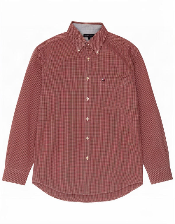 Tommy Hilfiger Chemise Homme Grand Rouge Vichy Coton