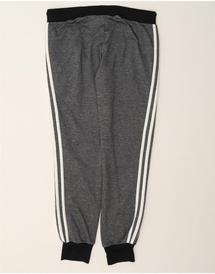Adidas Pantalon de survêtement pour femme Joggers UK 12 Gris moyen Polyester
