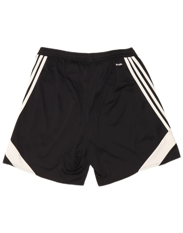 Adidas Short de sport pour homme Large Noir Colorblock Polyester Sports
