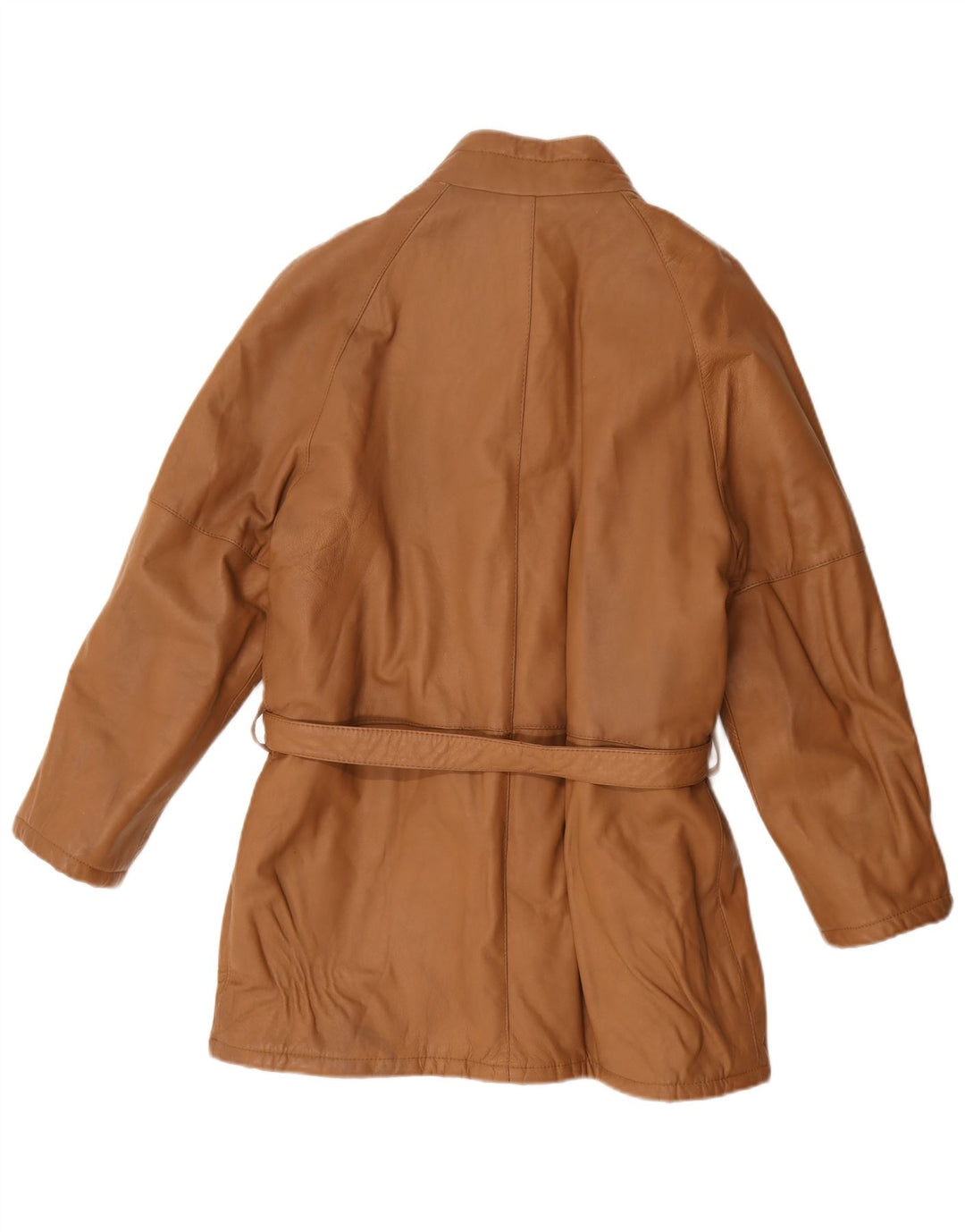 veste en cuir homme vintage IT 50 Grand cuir marron