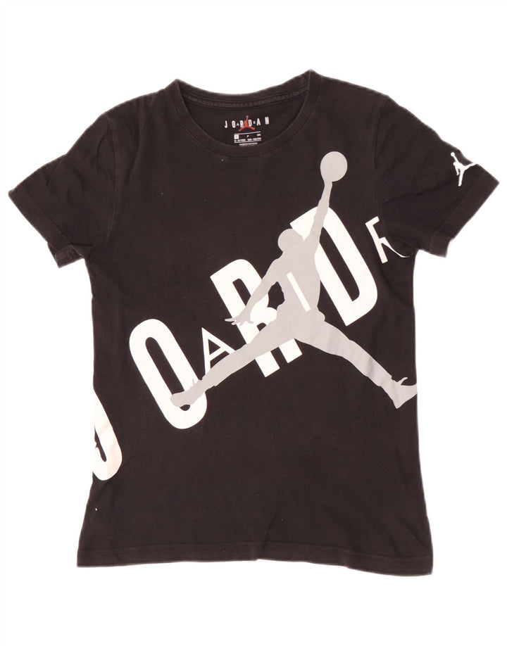 Jordan T-shirt graphique pour garçon 8-9 ans Petit Noir