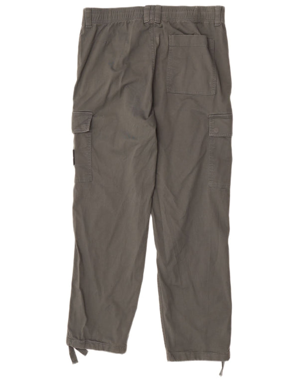 Calvin Klein Pantalon cargo pour homme W34 L32 Gris Coton