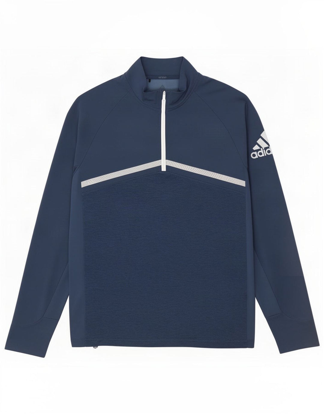 Adidas Haut de Survêtement Graphique Pull Homme Bleu Marine Moyen Colorblock