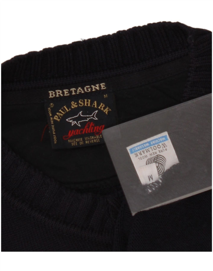 PAUL & SHARK Pull Col V Homme Bleu Marine Moyen Laine Vierge