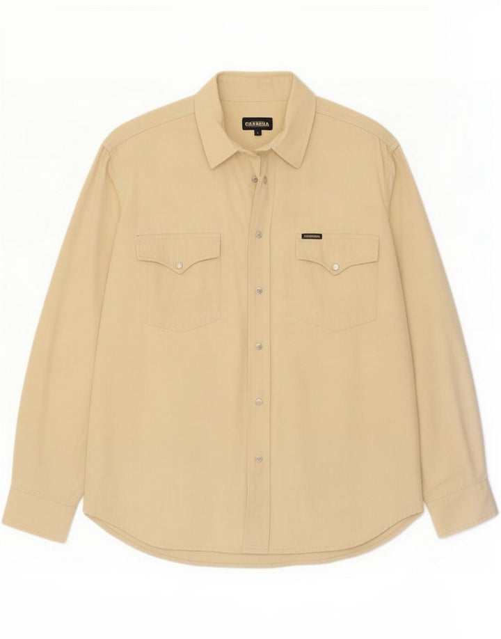 Chemise Carrera Homme Large Coton Beige