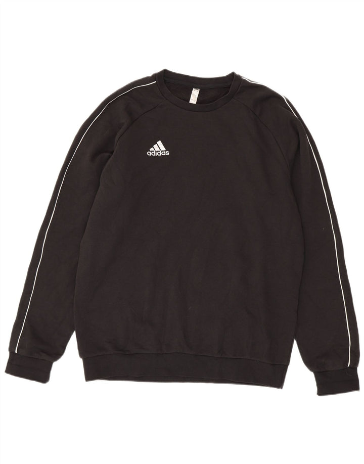 ADIDAS Sweat-shirt pour hommes Grand coton noir