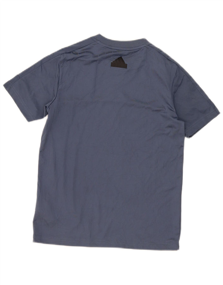 Adidas Garçons Graphic T-Shirt Top 11-12 ans Bleu Marine Polyester