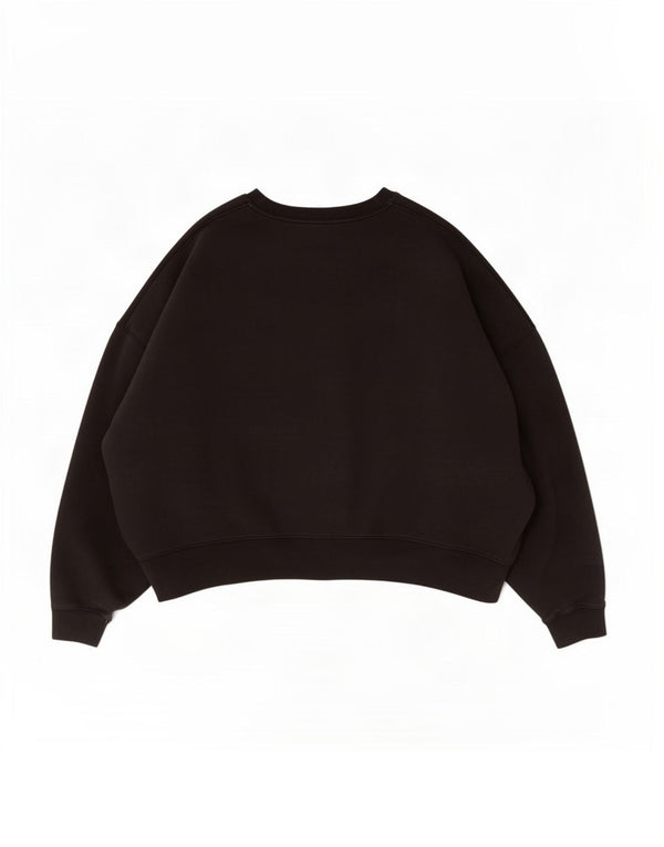 Nike Sweat-shirt surdimensionné pour femme UK 18 XL Coton noir