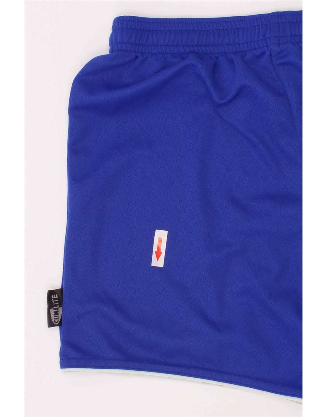 Short de sport Adidas Garçon Climalite 9-10 ans Bleu Polyester
