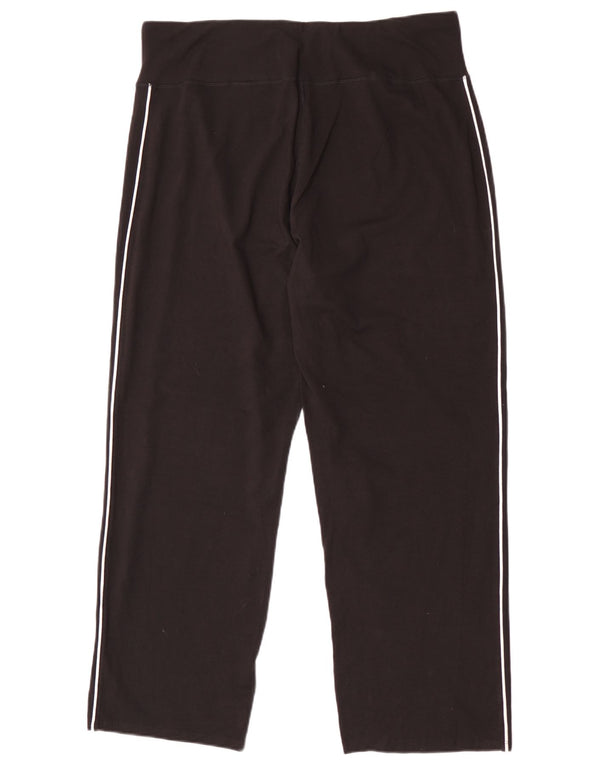 Marks & Spencer Pantalon de survêtement pour femme UK 20 2XL Noir Coton
