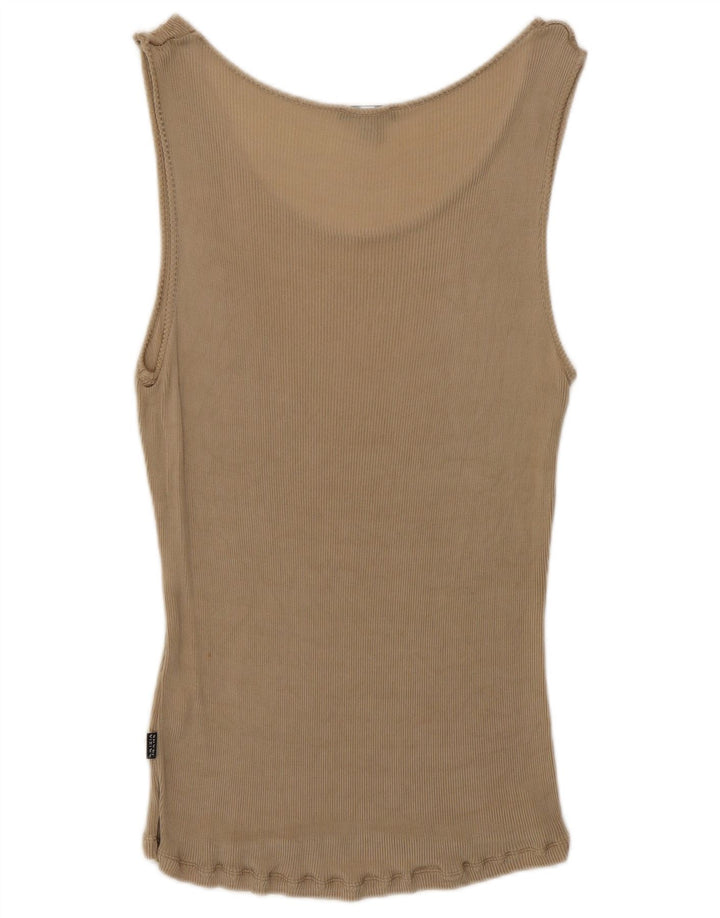 Krizia Débardeur Femme UK 20 2XL Beige