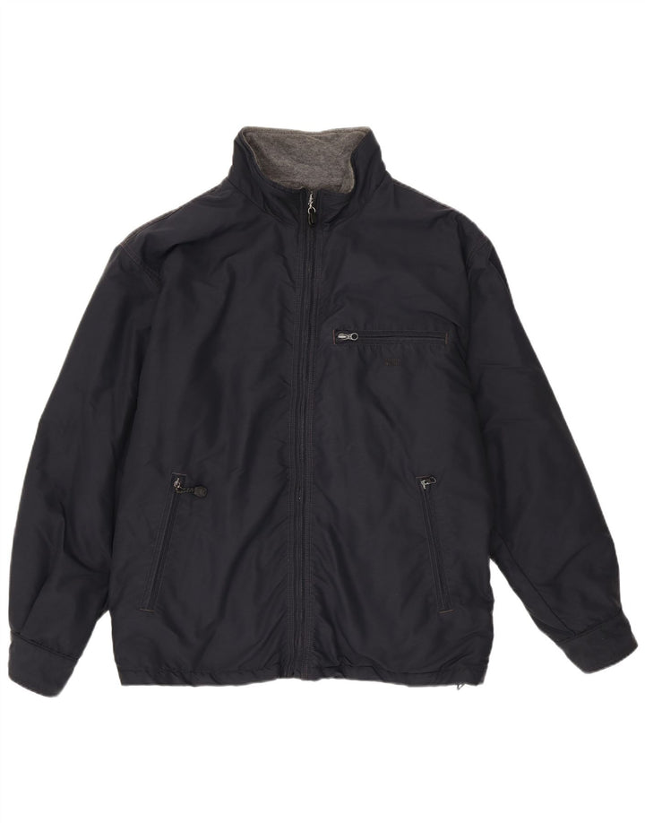 Think Pink Veste coupe-vent bomber pour homme UK 42 XL Bleu marine