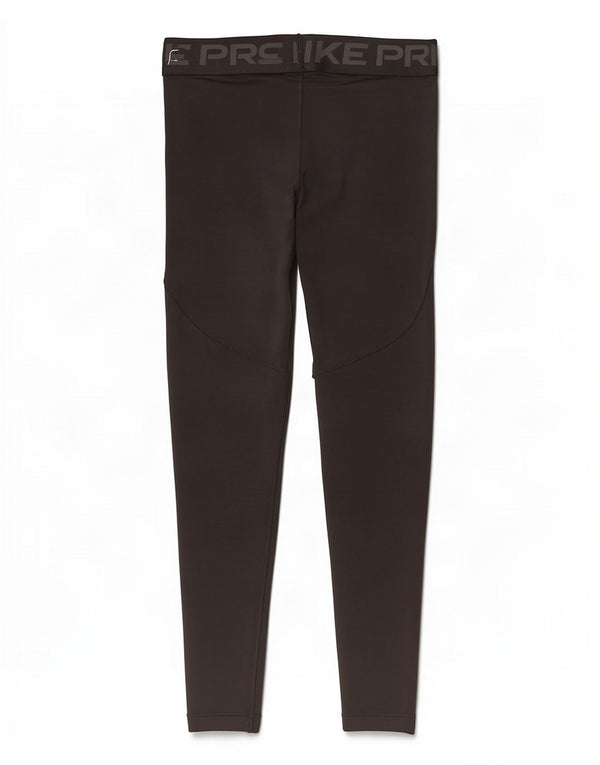 Nike Legging graphique Therma-Fit pour femme UK 12 Noir moyen Polyester