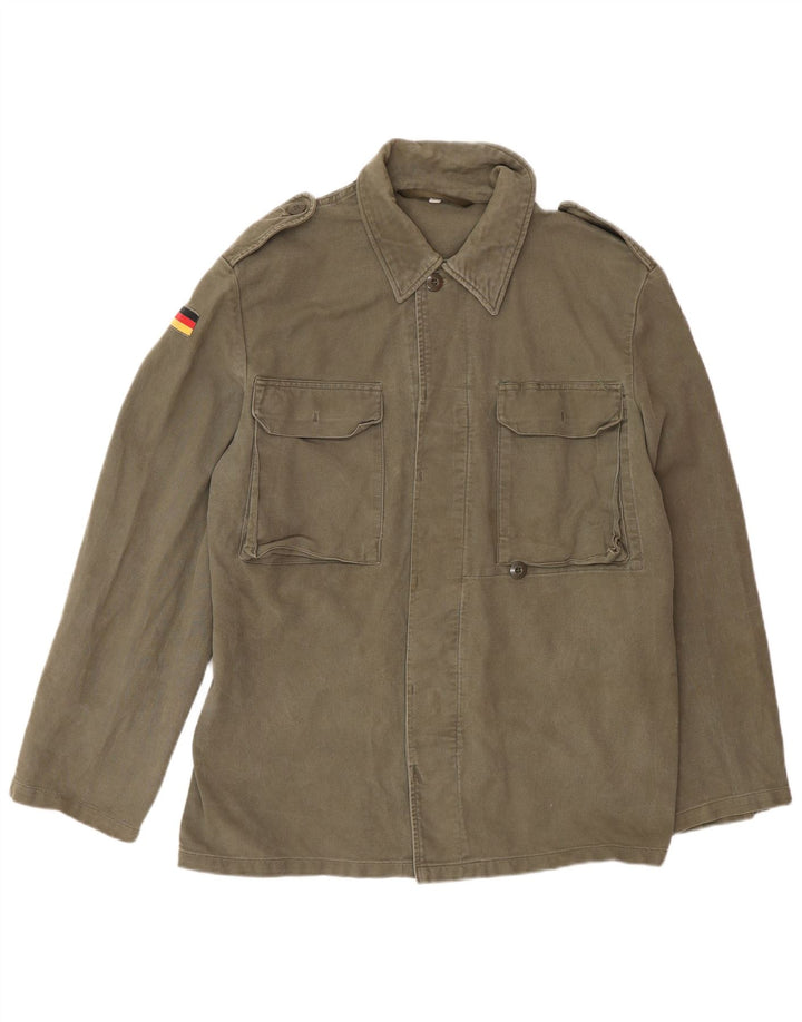 veste militaire homme vintage UK 40 Grand Kaki