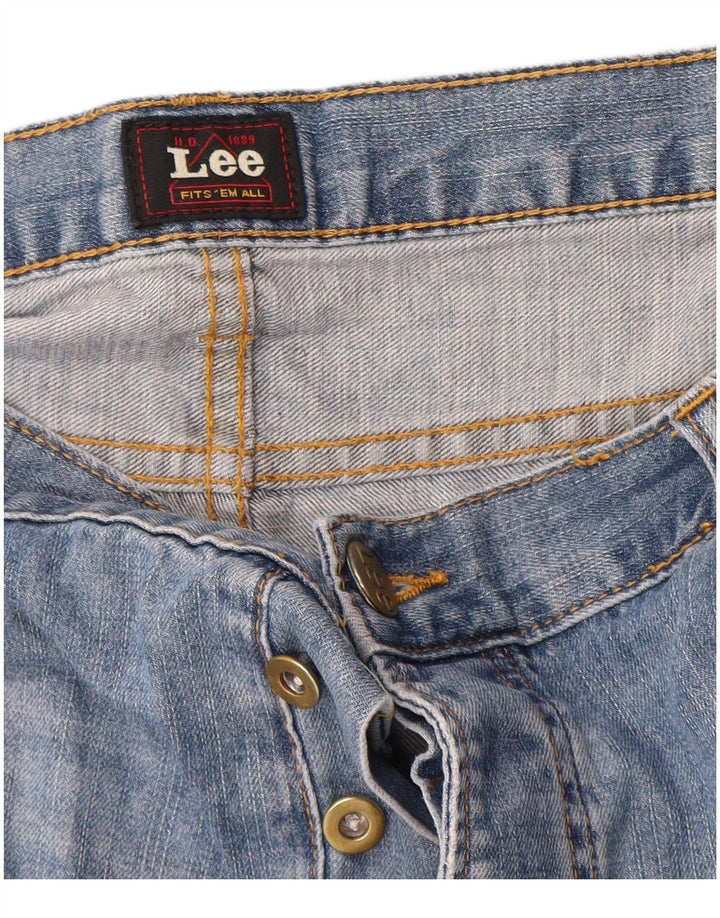Lee Short en Jean Rider Femme W38 XL Bleu Coton