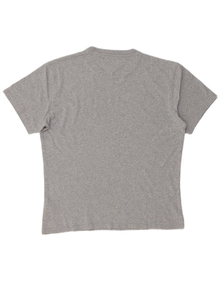 TOMMY HILFIGER T-Shirt Graphique Homme Grand Gris Coton