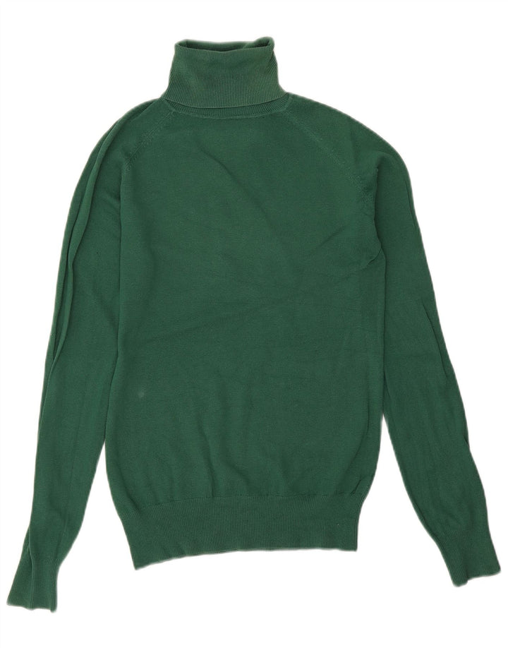 Zara Pull col roulé pour femme UK 14 Large Vert