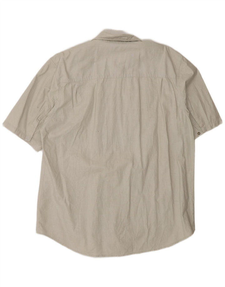 LEVI'S Chemise à Manches Courtes Homme XL Gris Lin