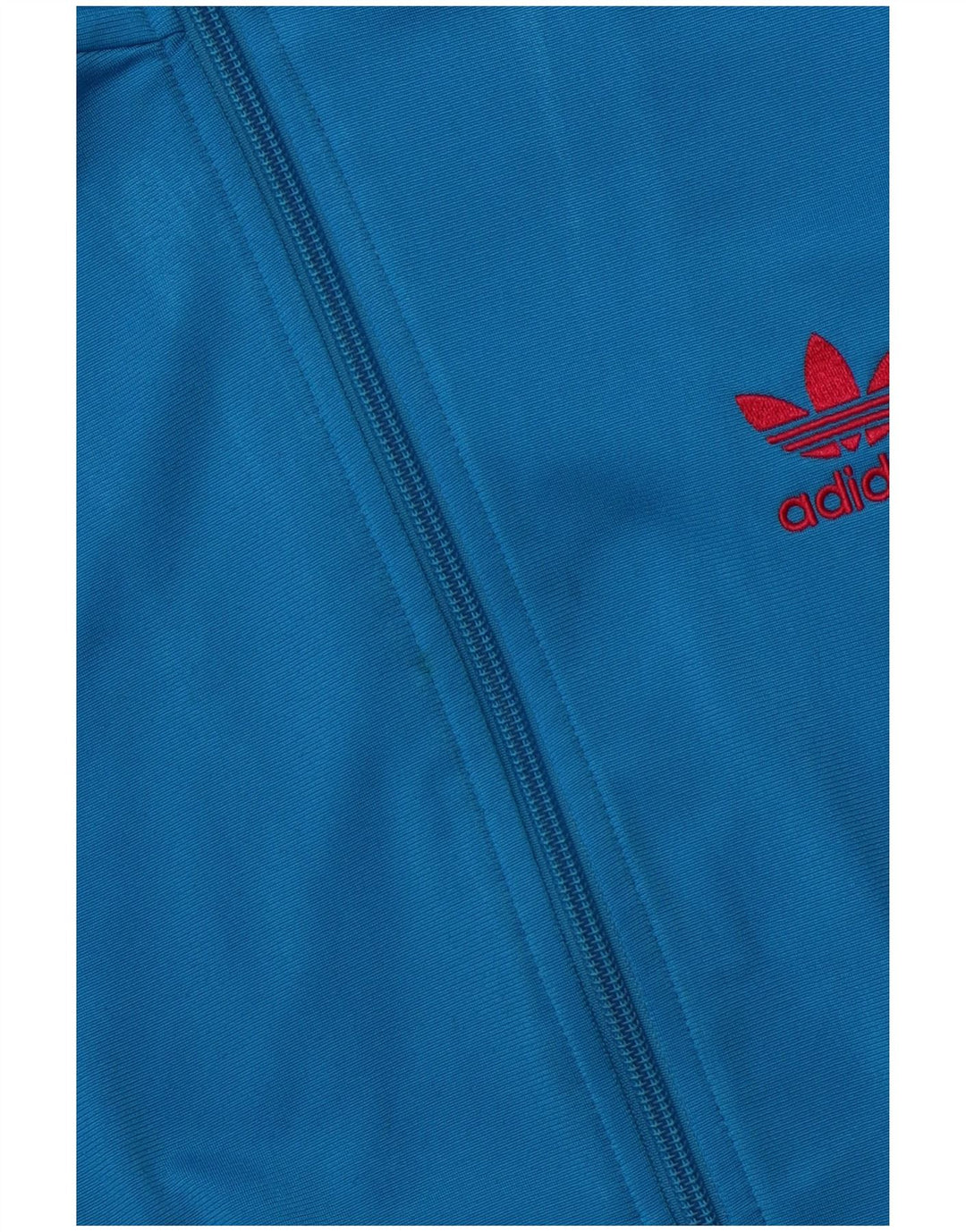 Adidas Veste de survêtement graphique pour femme EU 36 Petit Bleu Polyester