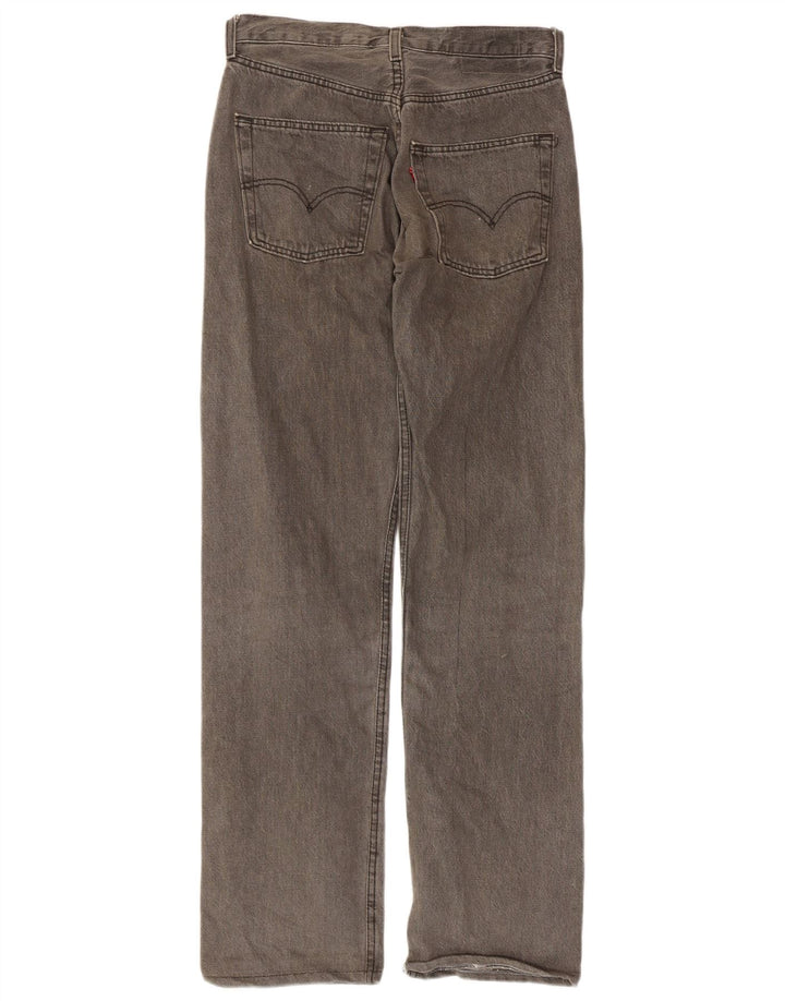 Levi's Jean Droit W30 L34 Homme Gris Coton