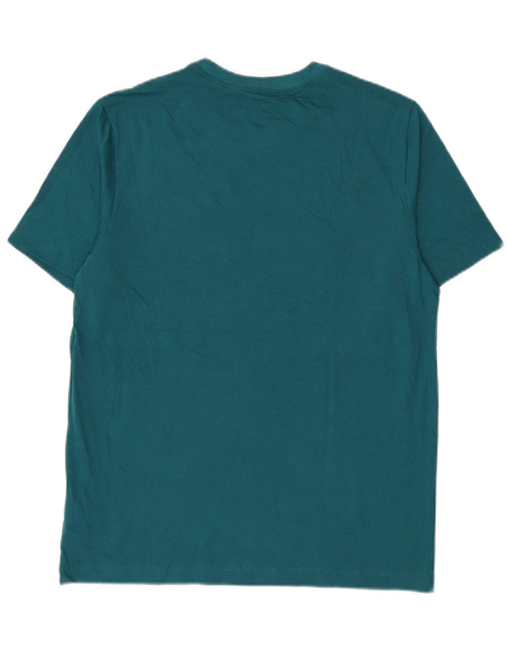 Nike T-Shirt Homme Vert Moyen Coton