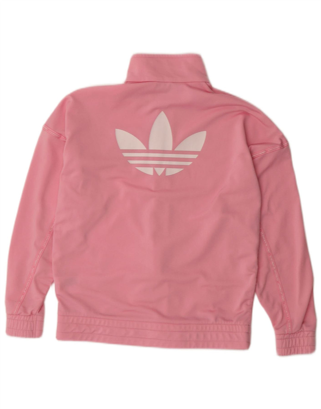 Adidas Veste de Survêtement Graphique Fille 11-12 Ans Rose Polyester