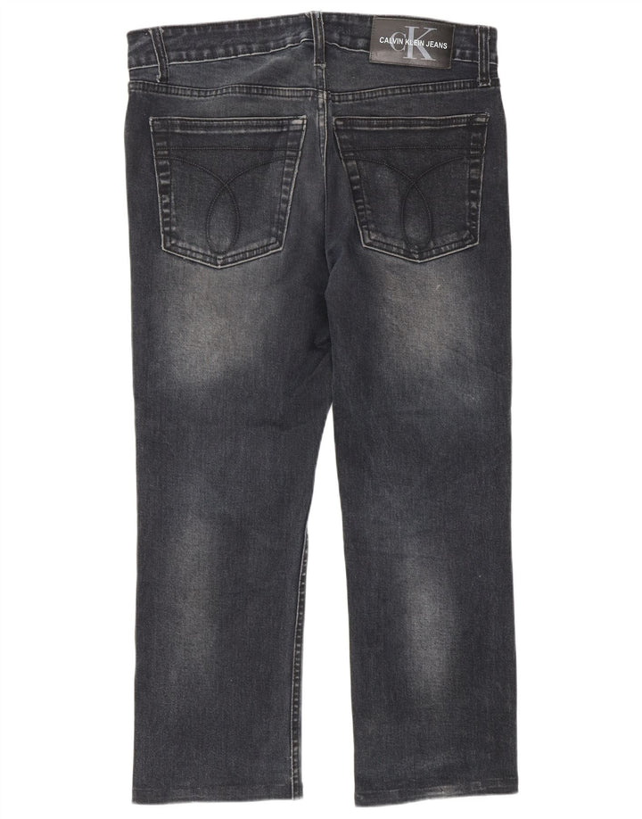 Calvin Klein Jean droit W32 L26 homme bleu marine