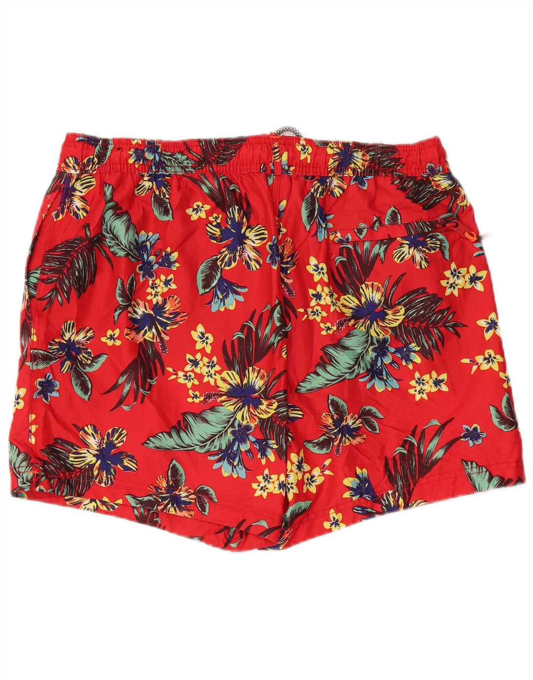 SUPERDRY Short de Bain Homme 2XL Rouge Floral Polyester
