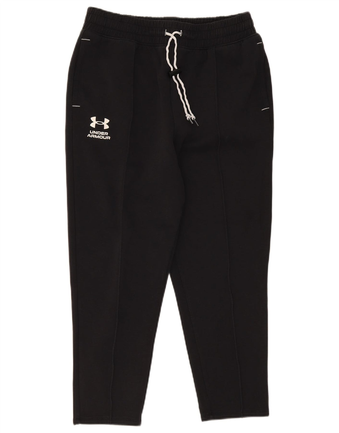 Under Armour Pantalon de Survêtement Crop Homme Noir Moyen Coton