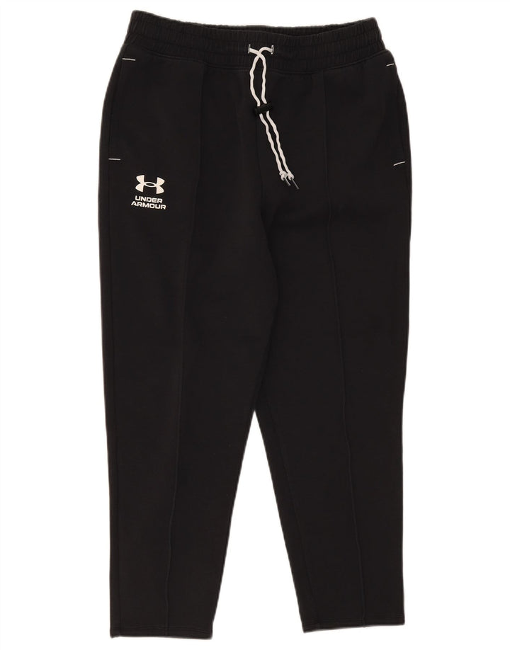 Under Armour Pantalon de Survêtement Crop Homme Noir Moyen Coton