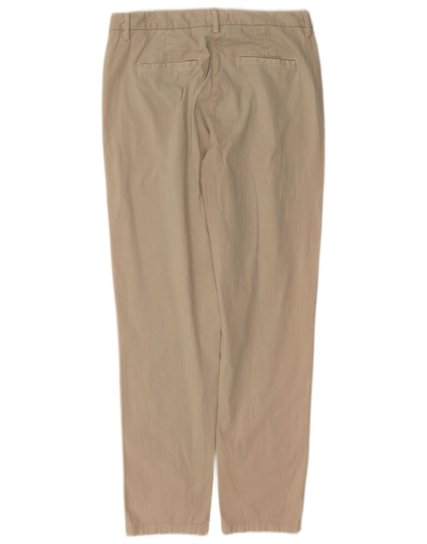 Marks & Spencer Pantalon chino slim pour femme UK 10 Small W27 L29 Coton beige