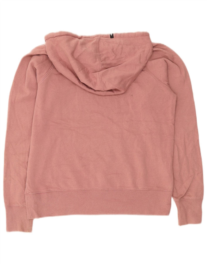 VOLCOM Pull à capuche graphique pour femme UK 14 Rose moyen