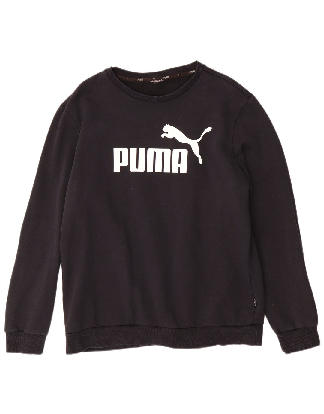 Puma Sweat-shirt graphique pour homme, grand, noir