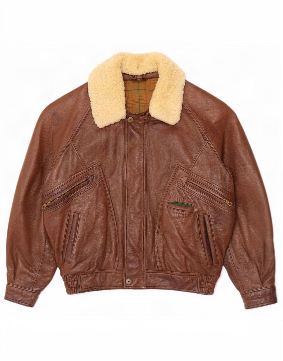 Marcos Veste en cuir pour homme UK 42 XL Marron