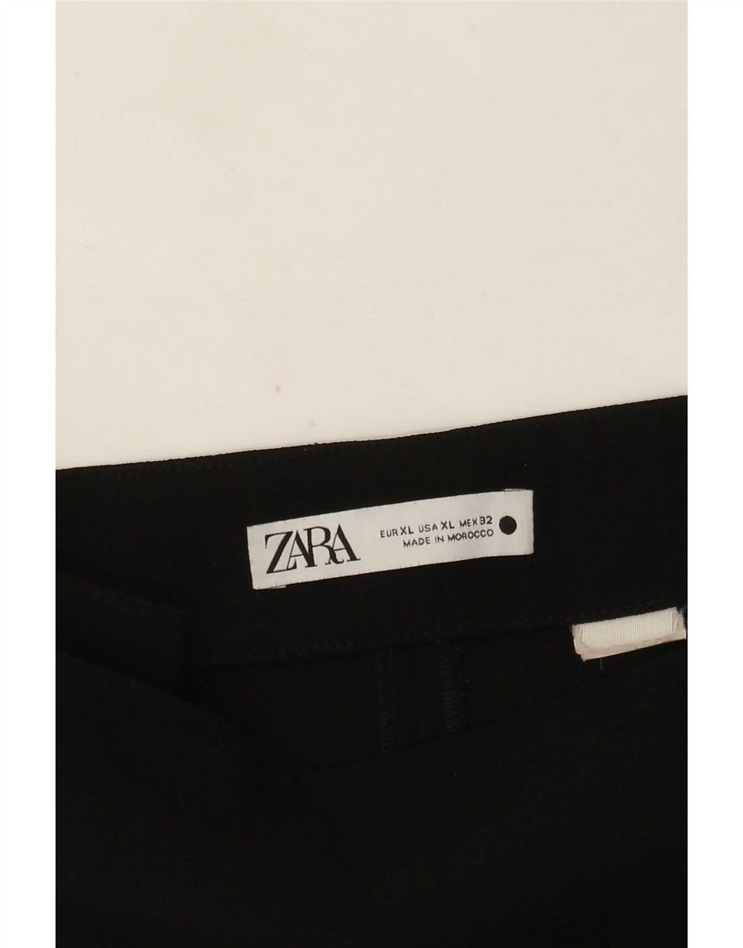 Zara Femme Mini Jupe XL W32 Noir