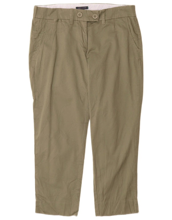 Tommy Hilfiger Pantalon de costume droit pour femme US 6 Medium W30 L27 Kaki