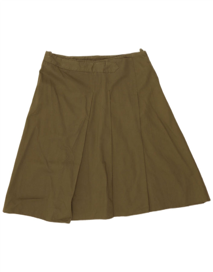 Benetton Jupe trapèze IT 44 Medium W32 Kaki |