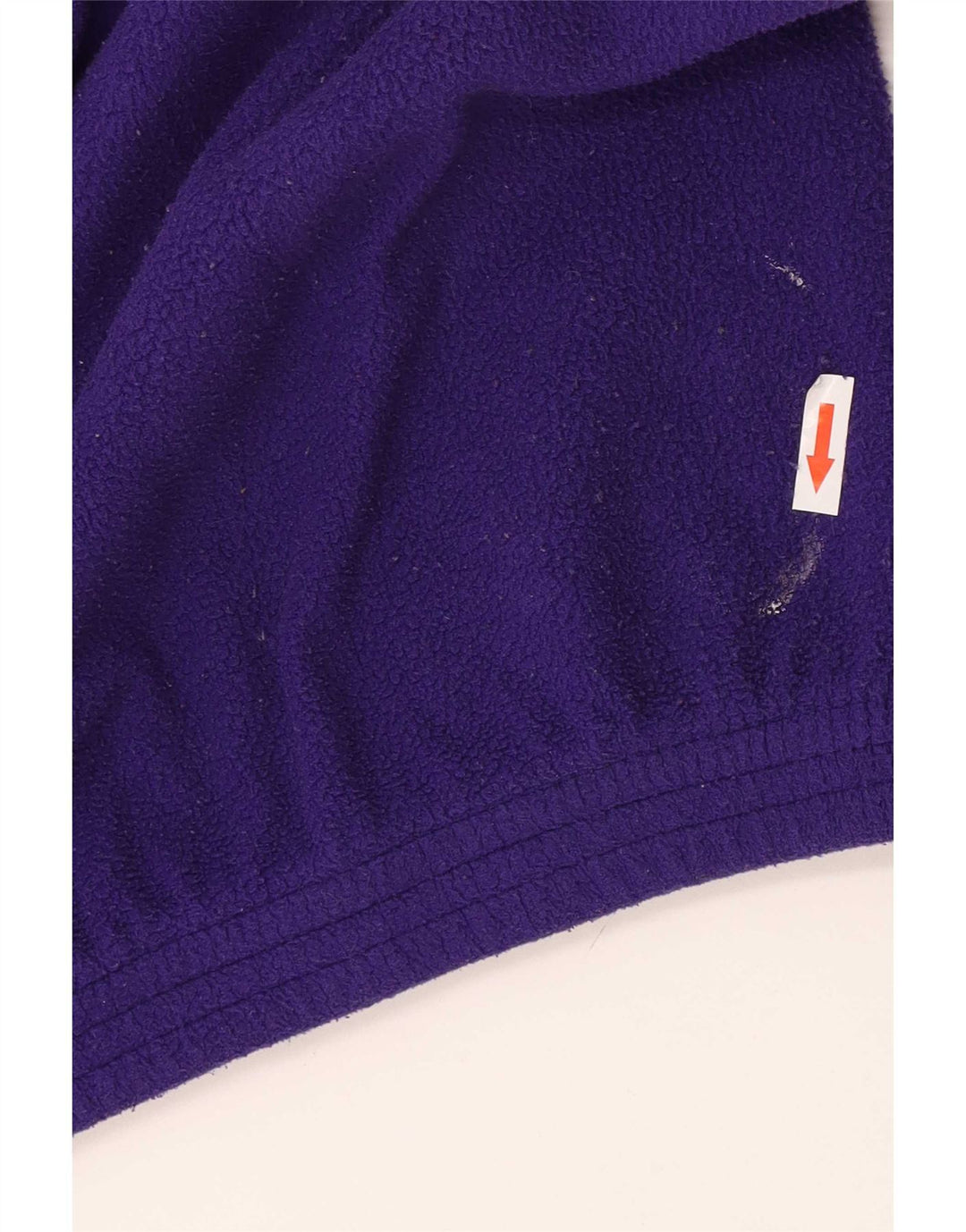 Brugi Pull polaire à col zippé pour homme en polyester color block violet moyen