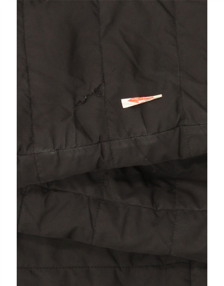 The North Face Veste matelassée réversible pour femme UK 14 Medium Noir Polyester