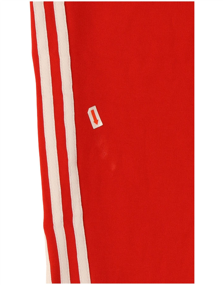 Adidas Pantalon de survêtement pour homme Joggers Large Rouge Polyester
