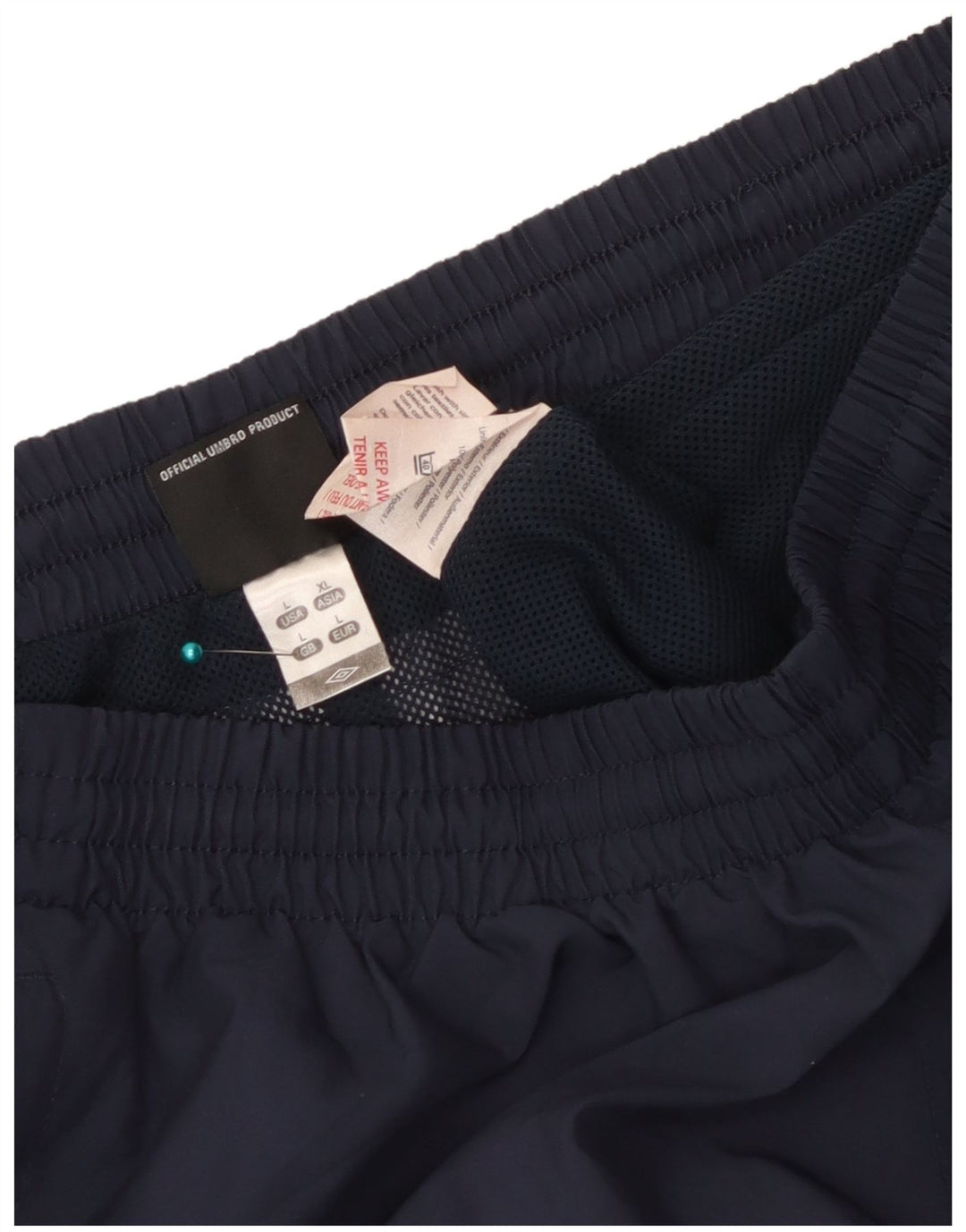Umbro Pantalon de Survêtement Homme Large Bleu Marine Colorblock Polyester