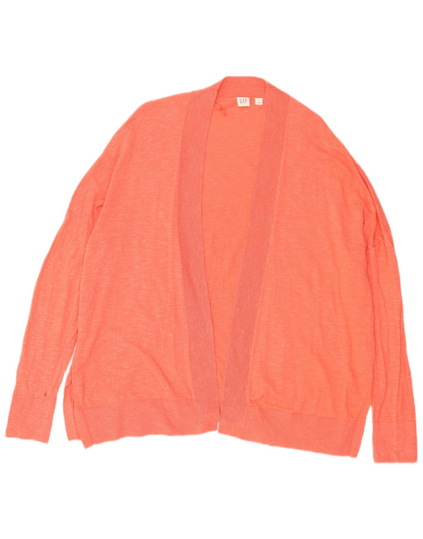 Gap Cardigan ouvert surdimensionné pour femme UK 18 XL Orange Coton